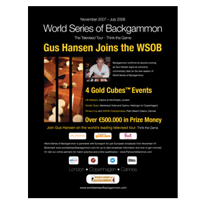 Xanna - World Series of Backgammon